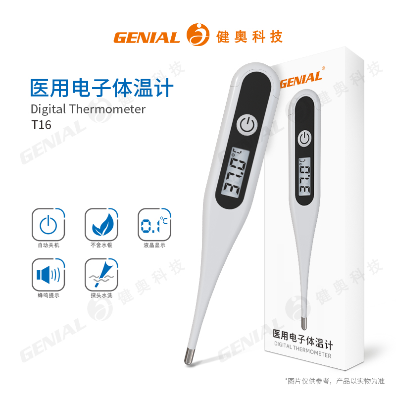 硬頭體溫計T16